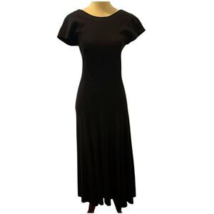 MICHELLE STUART | vintage black dress S